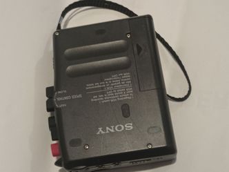 cassette recorder sony