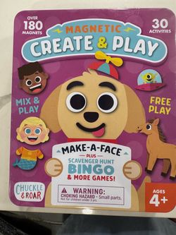 Brand new magnetic create and play for child games