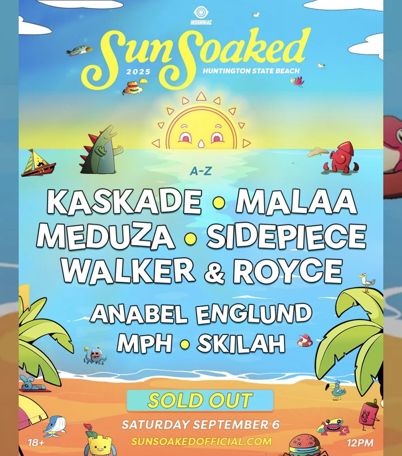Sun Soaked Ticket