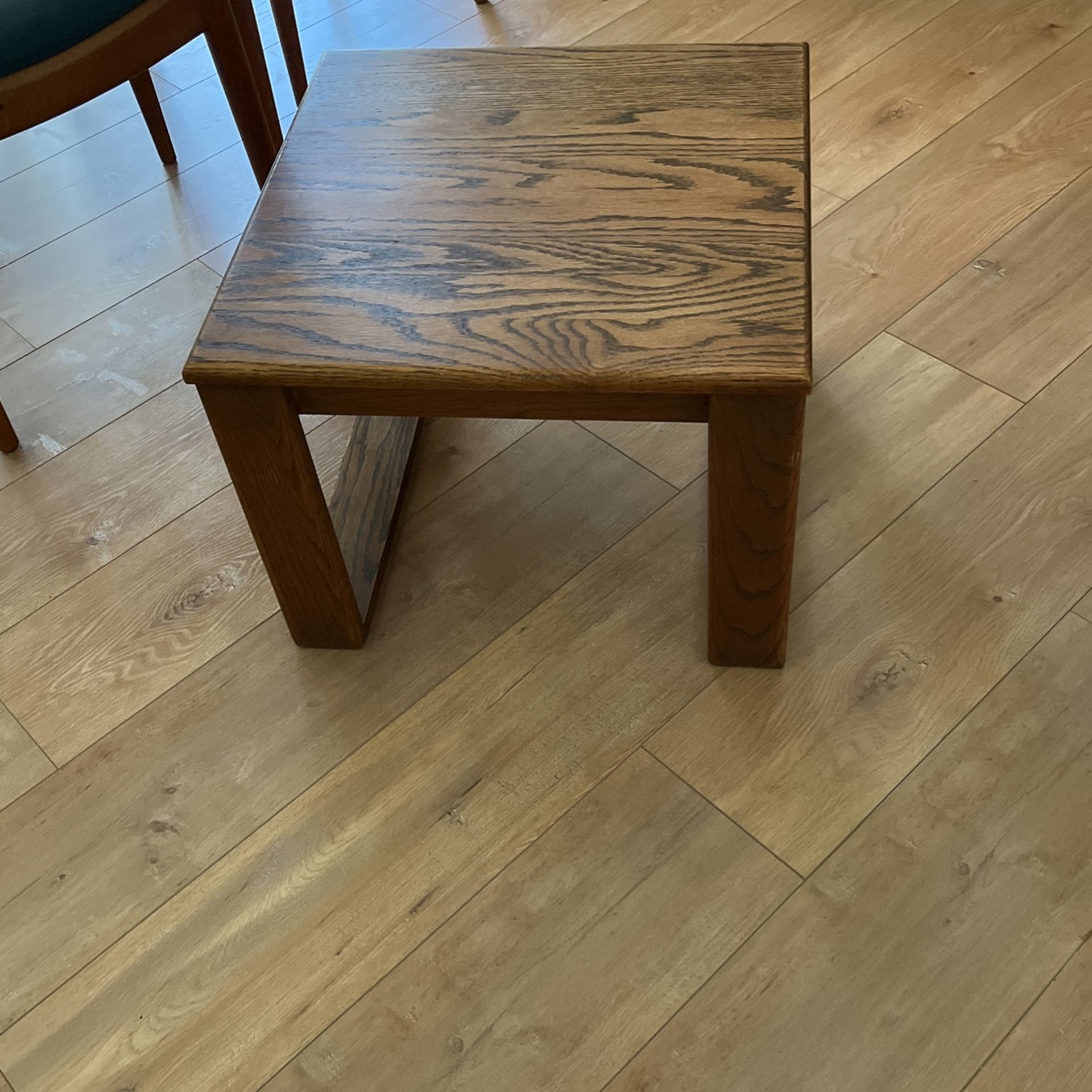 Vintage Low Side Table Square Probably Liu Hodges