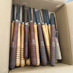 Craftsman Wood Turning Lathe Chisel/Knives (19pcs)
