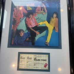 Autographed Rolling Stones, Beatles, David Bowie Memorabilia 