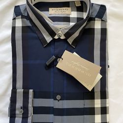 New- Burberry Men Shirt （size S, XL)
