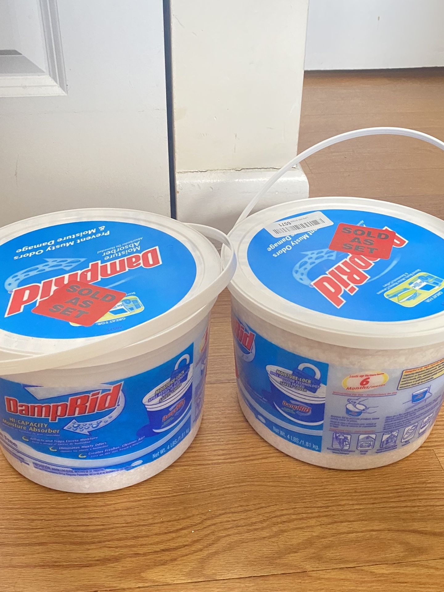 Damprid Fresh Scent Moisture Absorber 4 Lb. Hi-Capacity Bucket