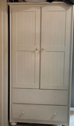 White armoire
