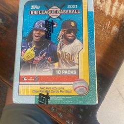 2021 Topps Big League Baseball Card Blaster Box