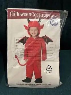 Halloween Costume - Infant Adorable Devil - 18months - $25 (milpitas)