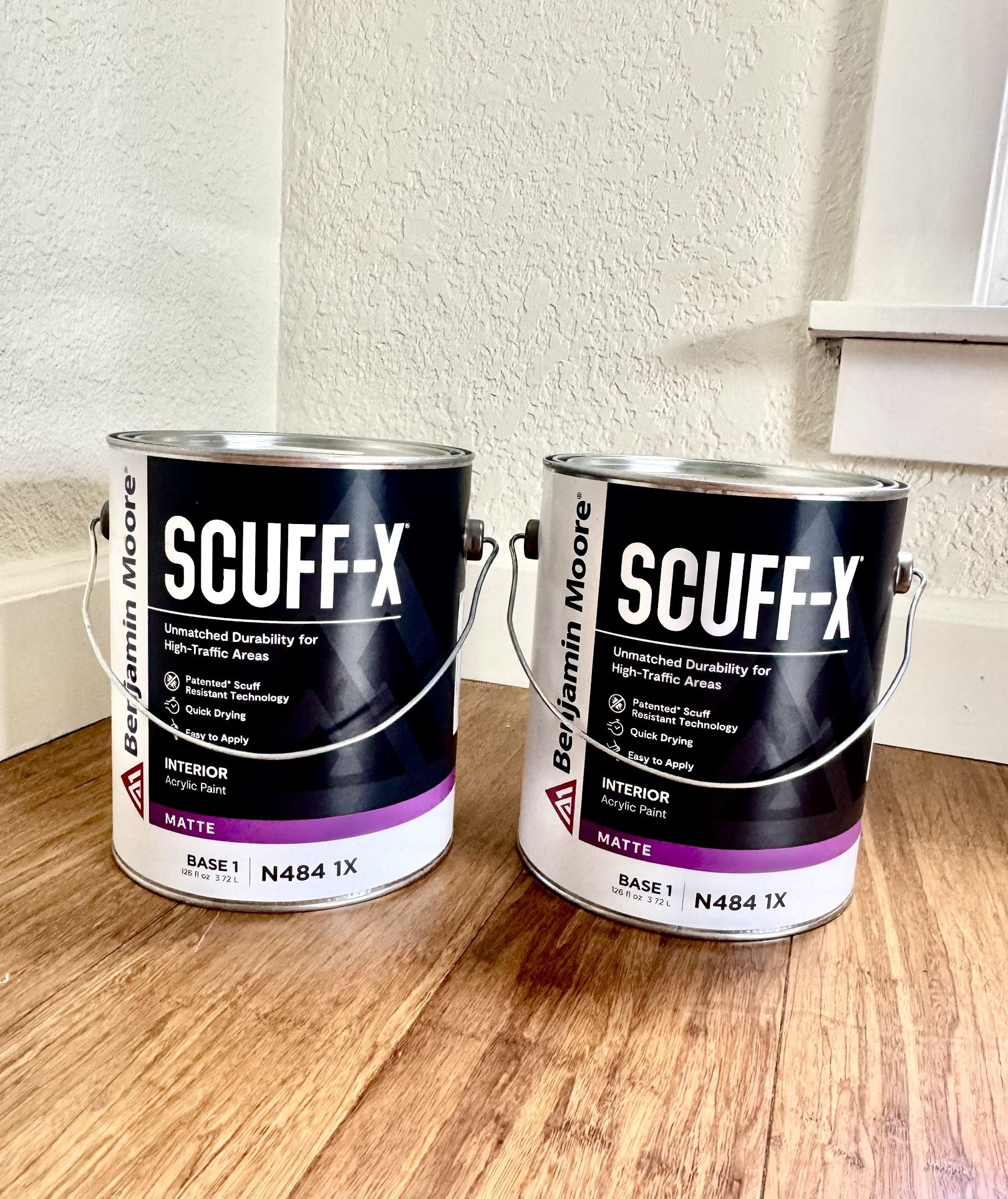 Highest Quality Scuff-X Benjamin Moore Interior Matte Paint