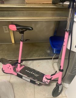 Pink Electric scooter