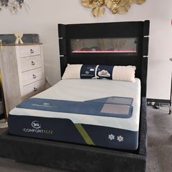 Queen Frame Flame Visualizer (Also: Grey And Cream Color)