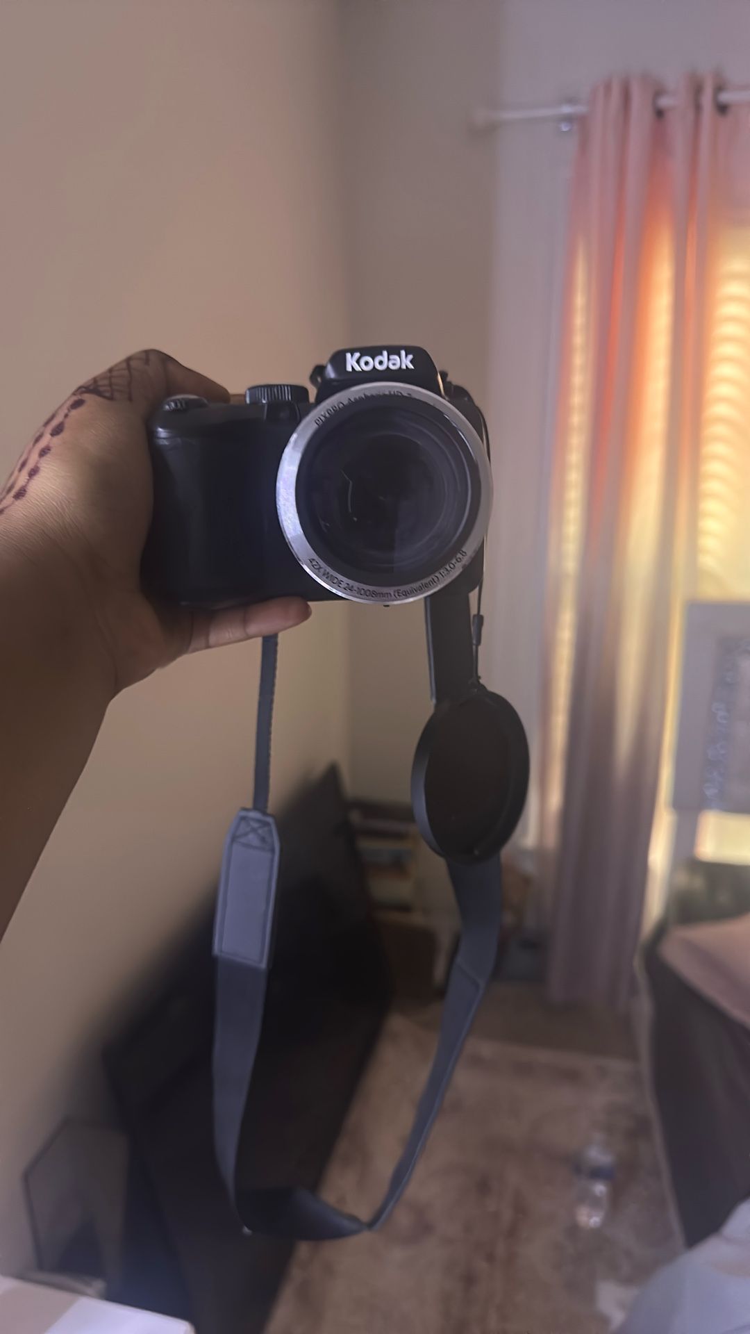 A Black Kodak Digital Camera