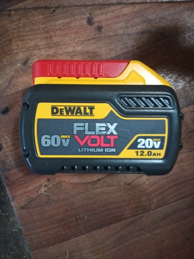 DeWalt Flex Volt 60v /20v 12ah Battery