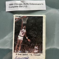 1988 Entenmann’s Bulls Team Set Factory Sealed Michael Jordan 