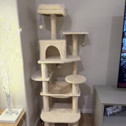 Cat Tower 64” Like New 