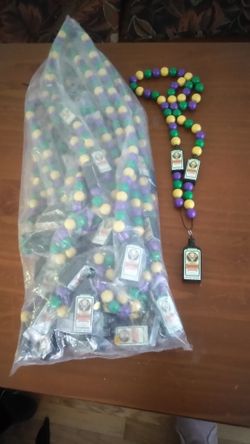 Bag of madigras beads