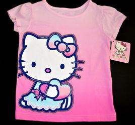 Hello Kitty 4T Girls Tshirt NEW with Tags