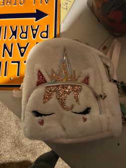 Unicorn bundle- headbands, backpack, and keychain