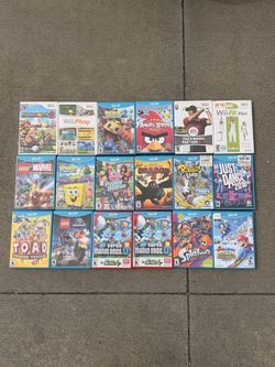 Wii/Wii u Games