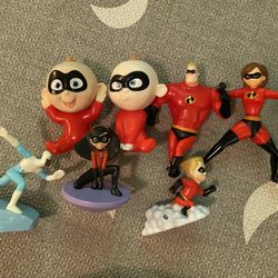 Incredibles Disney Figurines