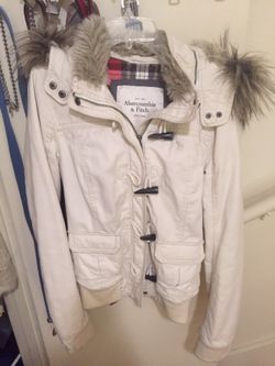 Abercrombie and fitch fur jacket