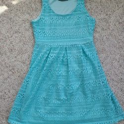 Girls Blue Summer Dress