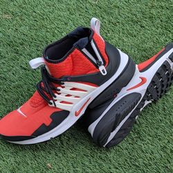 Nike Air Presto Mid Utility Orange Black White DC8751-800 Men’s Size 11 Star Wars Bossk
