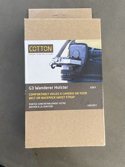Cotton Carrier 288GREY CCS G3 Strap Shot for One Camera - Grey