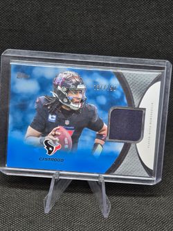 CJ Stroud Topps Houston Texans Relic Card 137/150