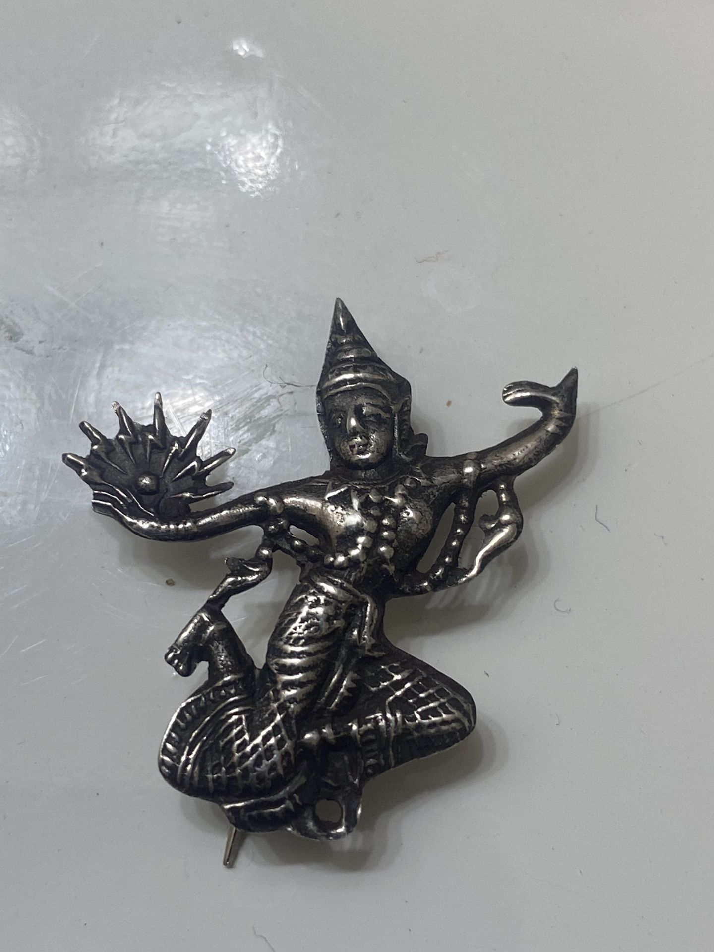 Sterling Silver Brooch Set