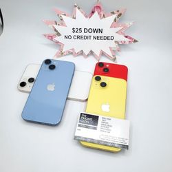 Apple iPhone 14 Plus - $25 Down To Take Home In Payments - NO CREDIT NEEDED