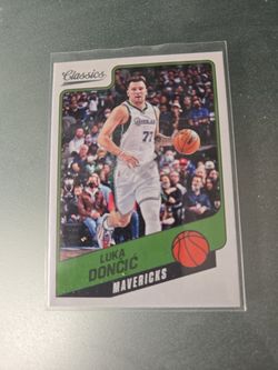 Luka Doncic  Classic  Panini Card.