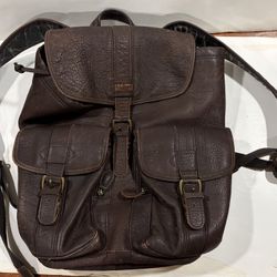 Vintage 1990’s LL Bean Large Brown “Rucksack” Backpack