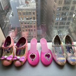 Kids Disney Princess Frozen Little Mermaid play Pretend shoes