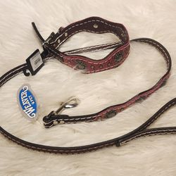 Weaver Leather Collar & Leash Pair