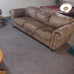 Leather Couch 