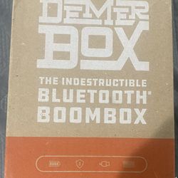 Demer Box The Indestructible Bluetooth Boom Box