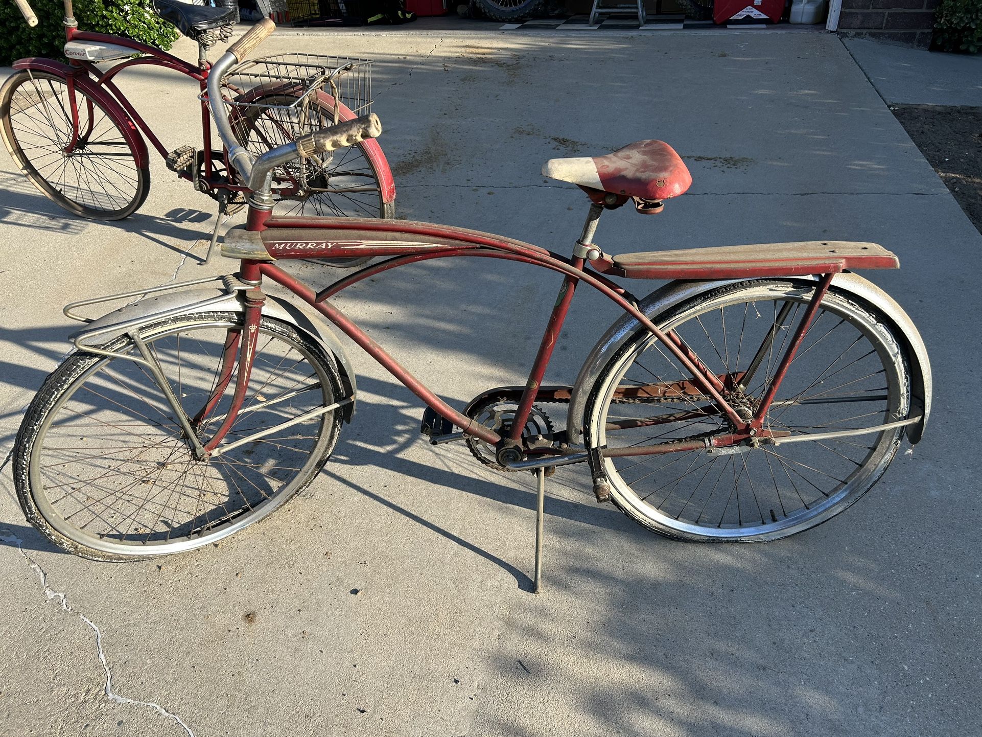 Vintage Huffy Corvair, Vintage Murray Crusier