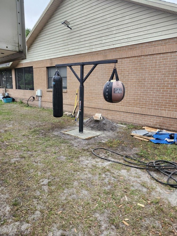 Punching Bags and Base