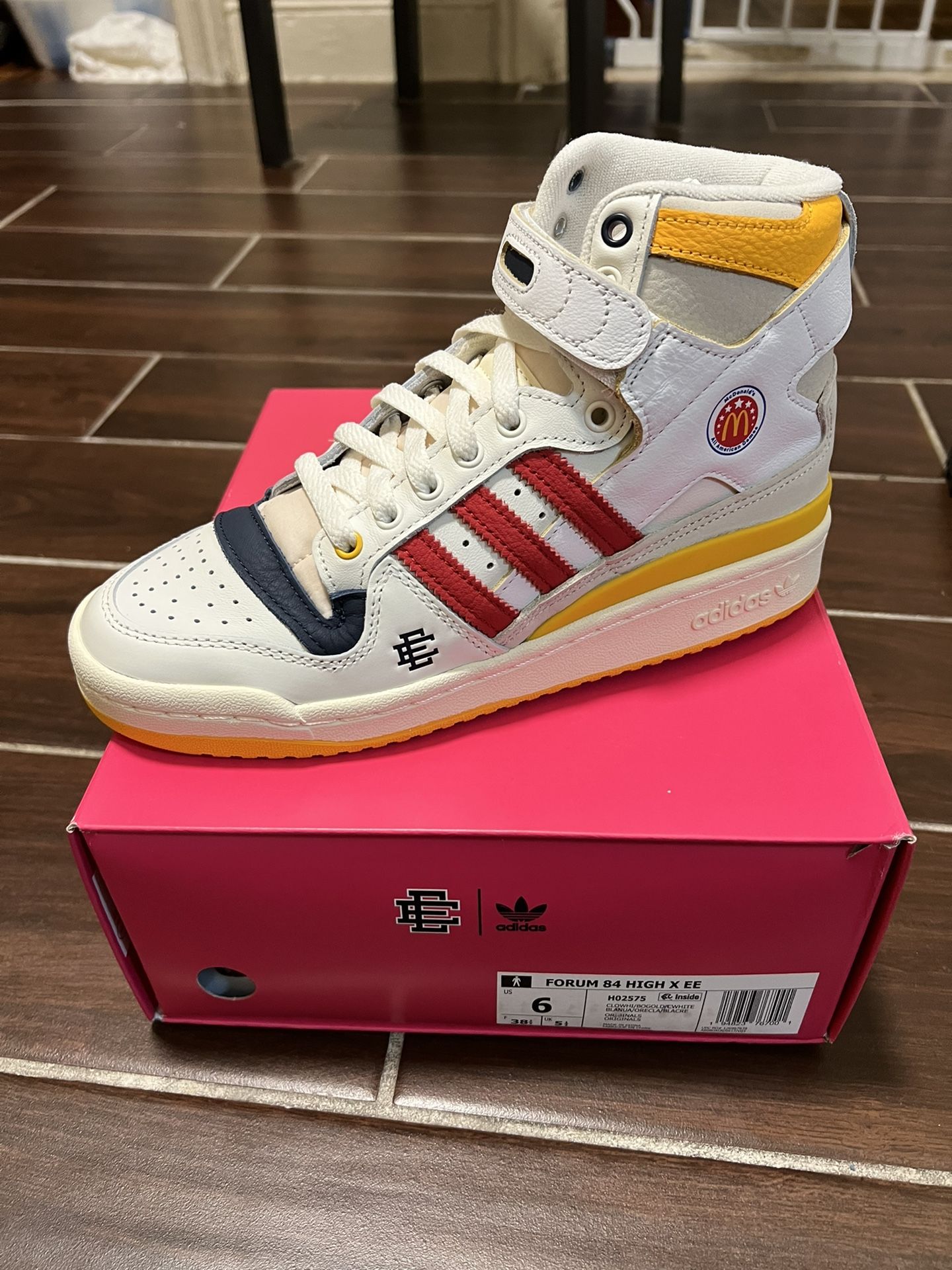 Mcdonalds Eric Emanuel Forum 84 Size Adidas Forum 84 High X Eric
