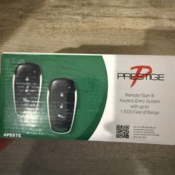 Remote Start And Keyless Entry System. New