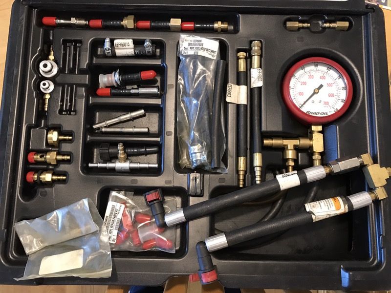 Snap On Master Fuel Injection Pressure Test Kit EEFI500
