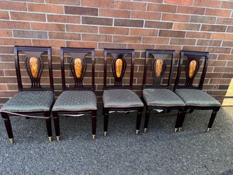 5 pc dining room chairs