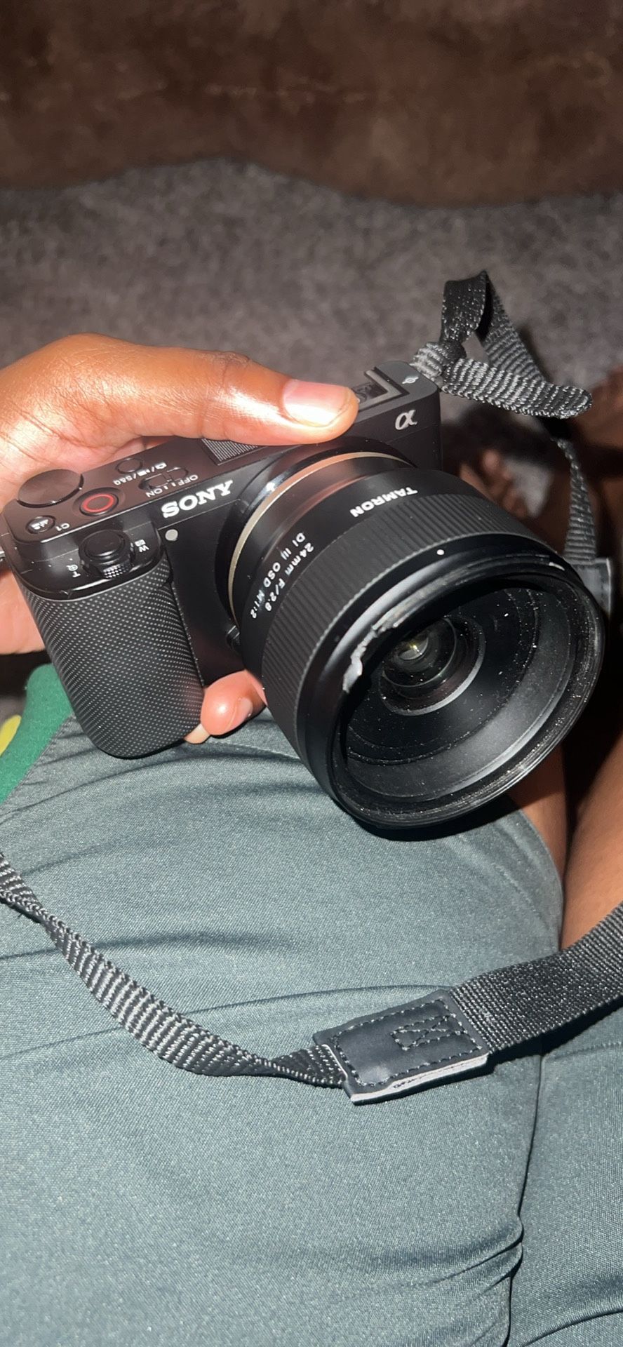 Sony ZV-E10 W/Tamron 24mm Lens & Accessories