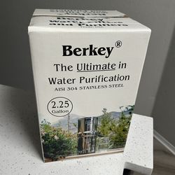 Brand New Big Berkey Water Filter (Unopened) — $375 OBO