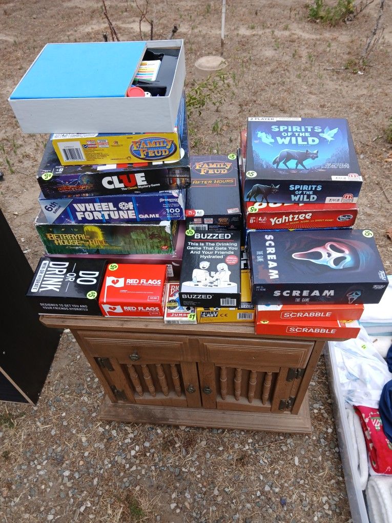 Bunch Of Different Board Games