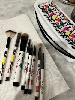Makeup Brushes And Bag