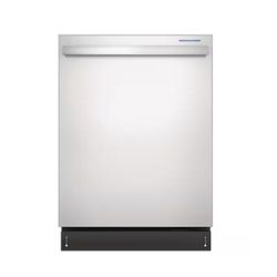 24 in. Top Built-In Tall Tub Dishwasher in Stainless Steel with 6 Cycles 45dBA 