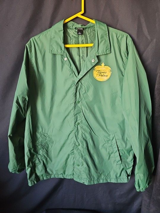 Our Universe Princess Tiana Size Large Green Rain Jacket