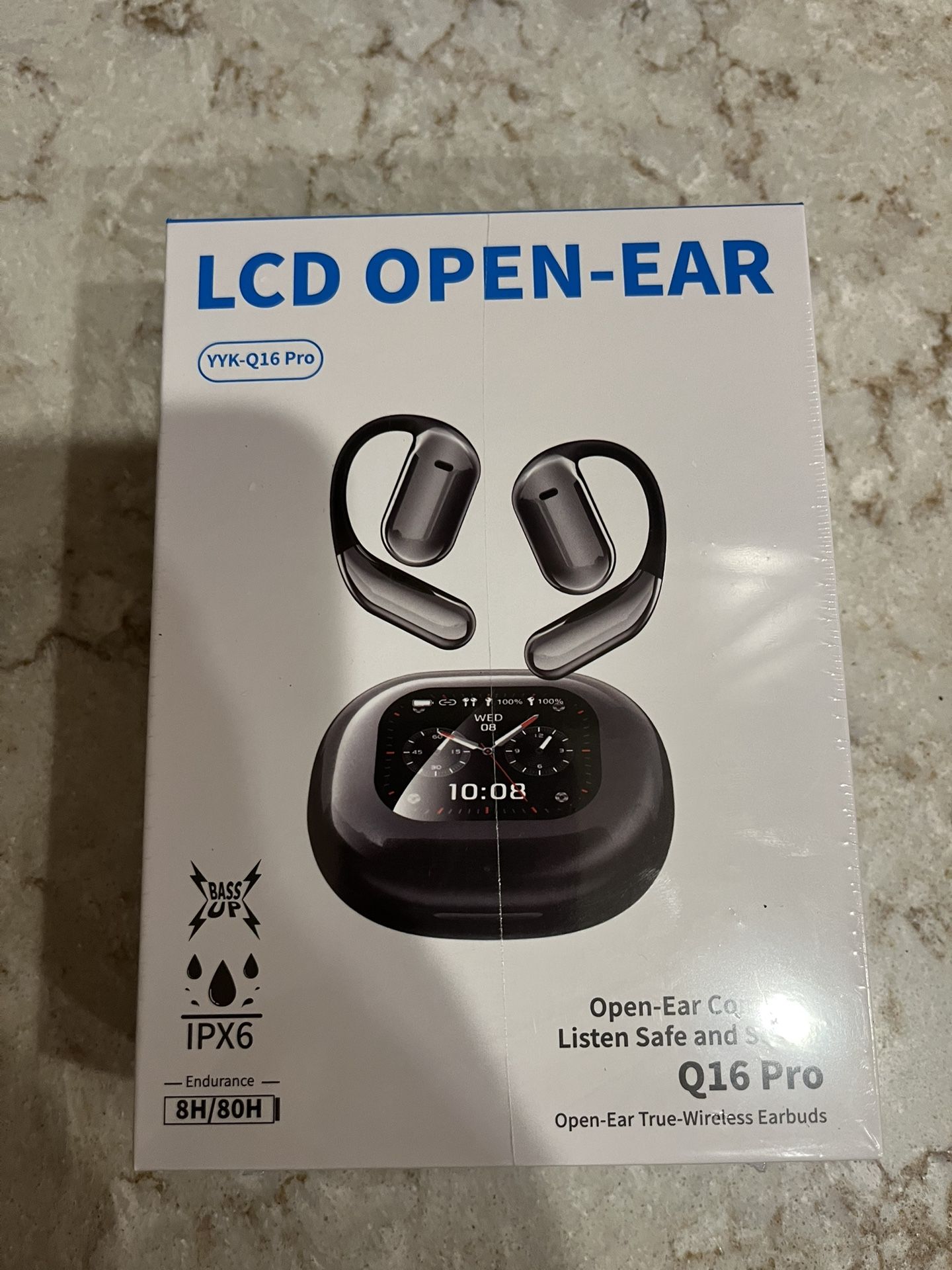 LCD Open Ear Wireless Earbuds