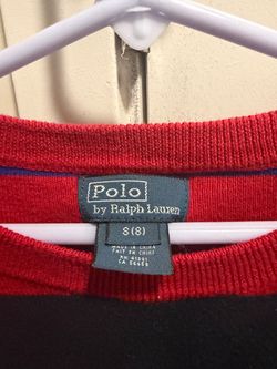 Polo Ralph Lauren Striped Knit Sweater Size S
